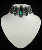 Choker - Emerald Victorian