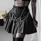 Skirt - Faux Leather Skirt