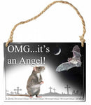 Sign - Angel Mini Metal Sign