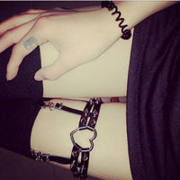 Garter - Heart / Spikes